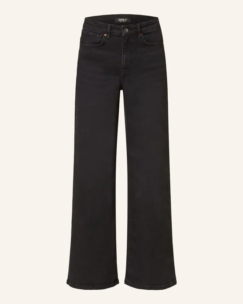 only Straight Jeans Schwarz