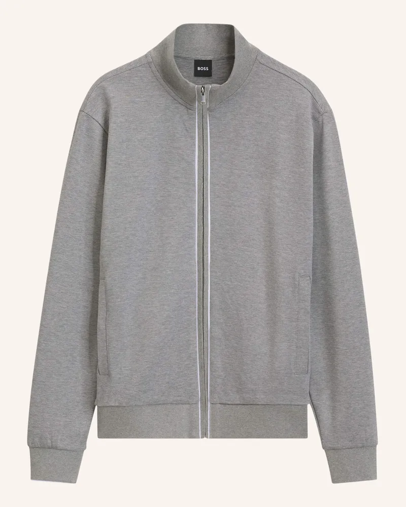 HUGO BOSS Sweatshirt H-Shepherd 80 Regular Fit grau Grau
