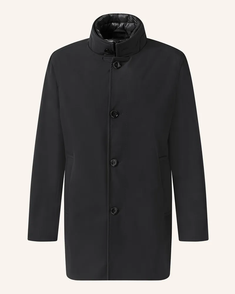 Strellson Mantel Finlay Flex 12 Mit Herausnehmbarer Blende schwarz Schwarz