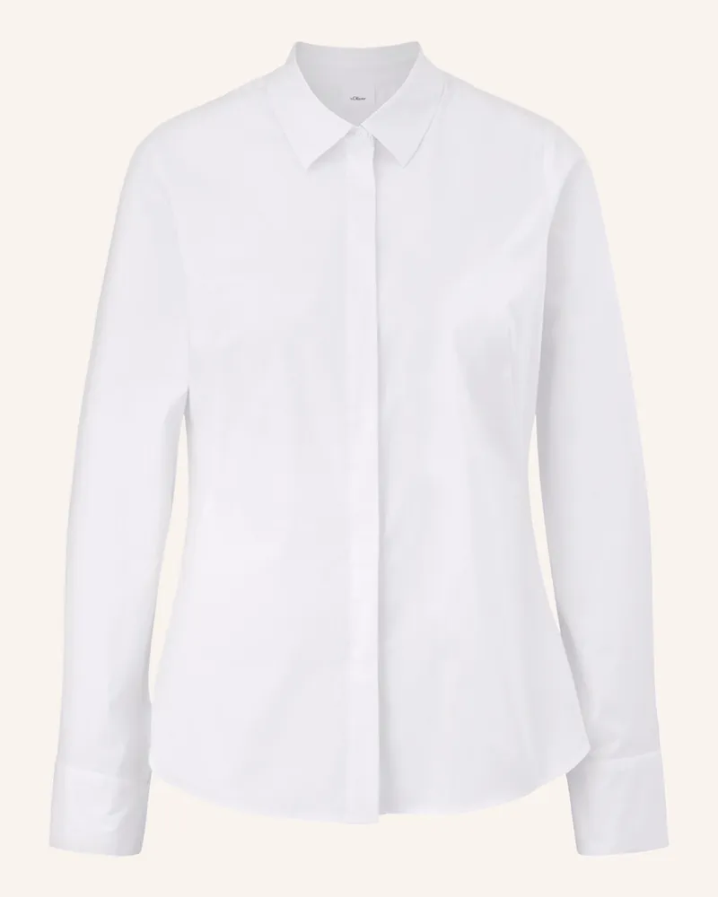 S.Oliver Hemdbluse Weiss