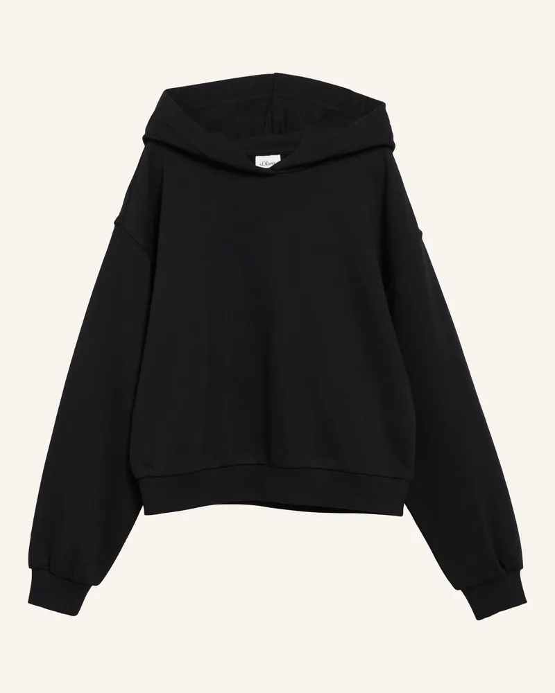 S.Oliver Sweatshirt schwarz Schwarz