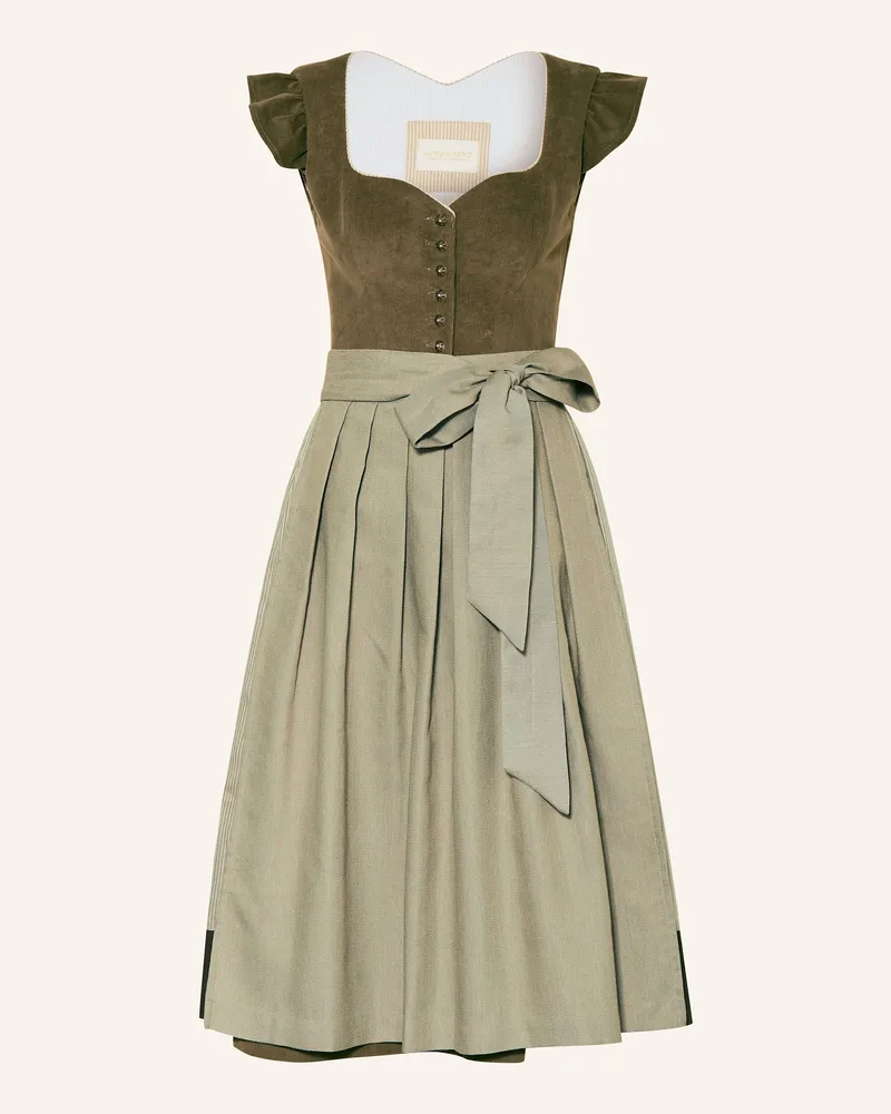 AlpenHERZ Dirndl MARIE Oliv