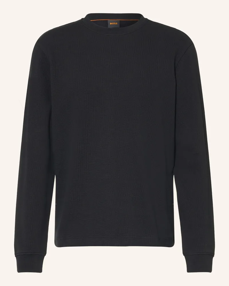 HUGO BOSS Sweatshirt Tempest schwarz Schwarz