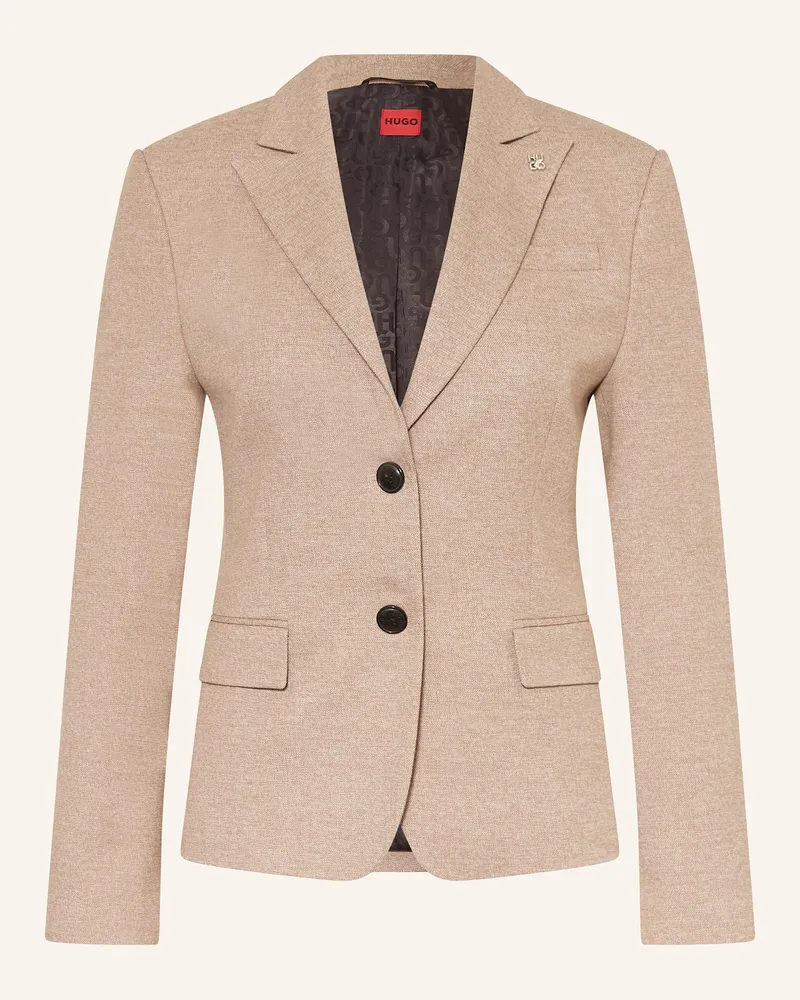 HUGO BOSS Blazer ANORIA Hellbraun