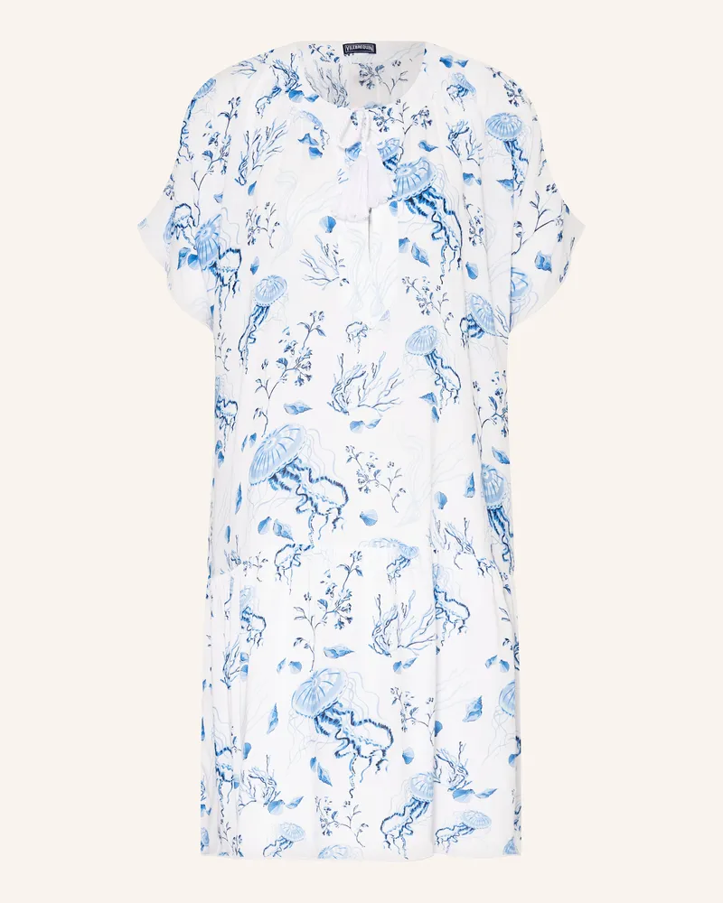 Vilebrequin Strandkleid FAVORITE MEDUSA AND SHELLS Weiss