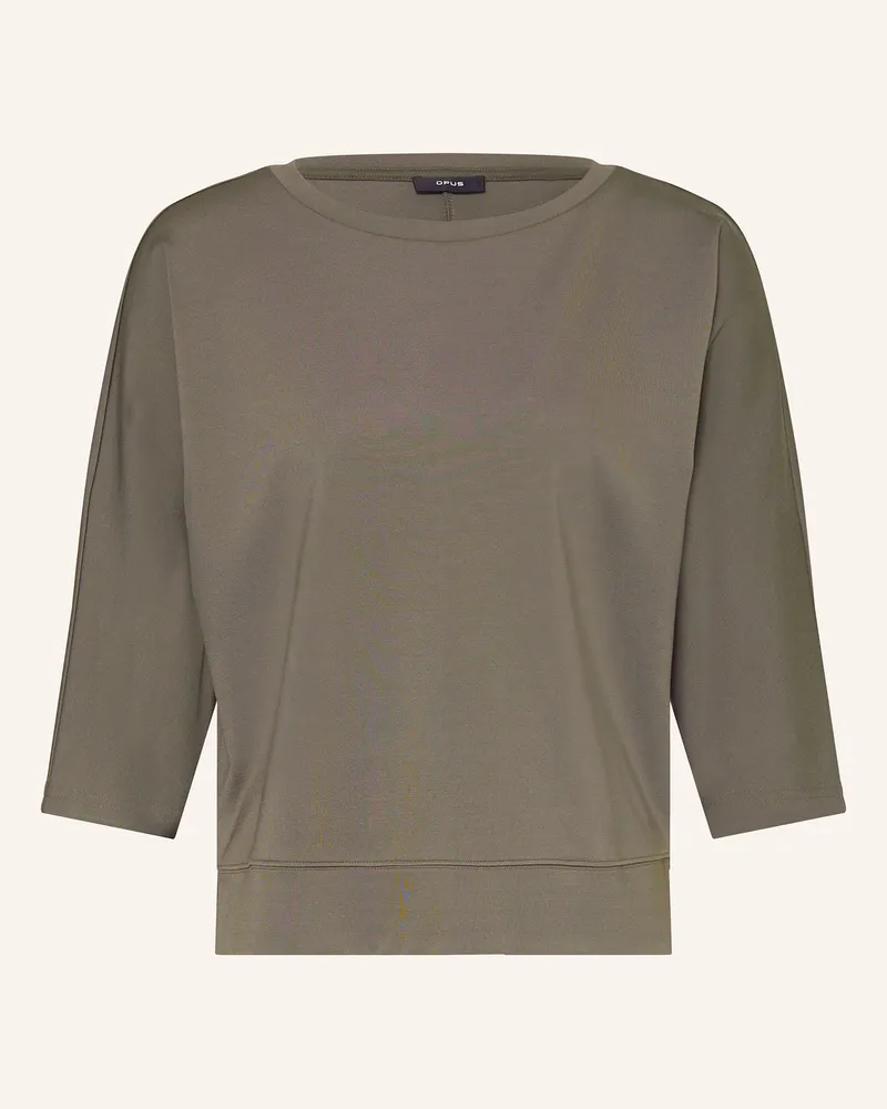 OPUS T-Shirt SALANE Oliv