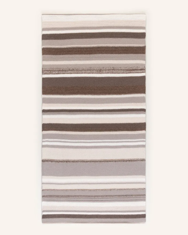 Darling Harbour Schal mit Cashmere Hellgrau