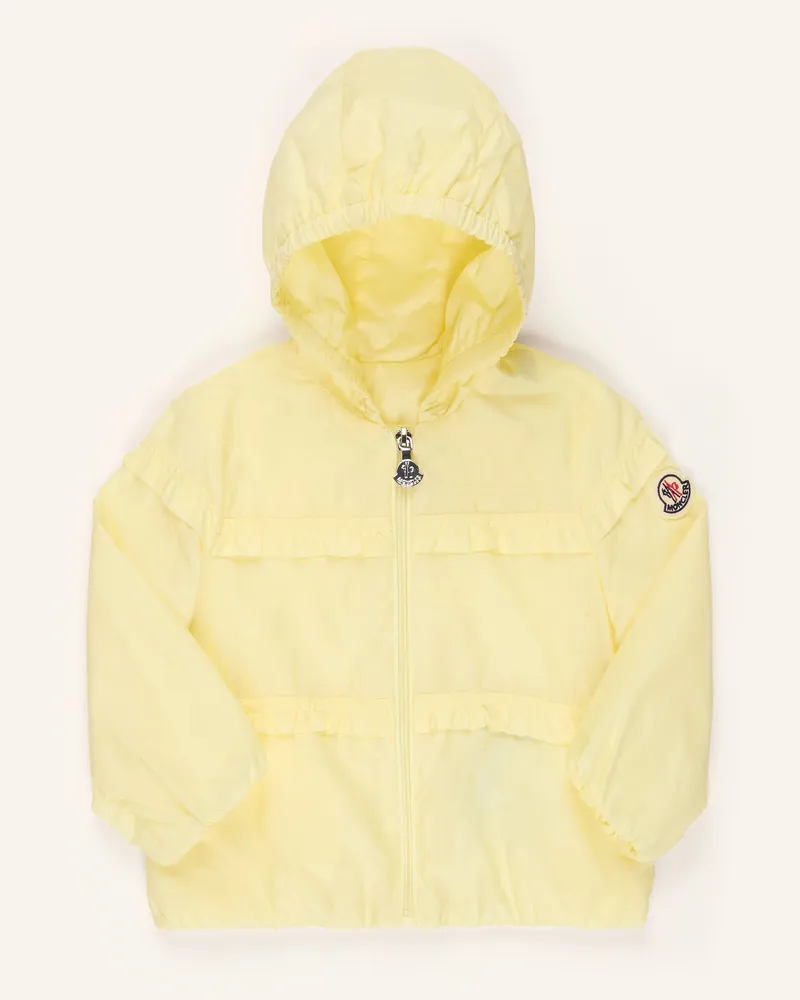 Moncler Jacke Hiti Mit Rüschen gelb Hellgelb