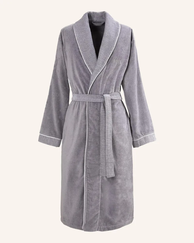 HUGO BOSS Bademantel Lord grau Grau