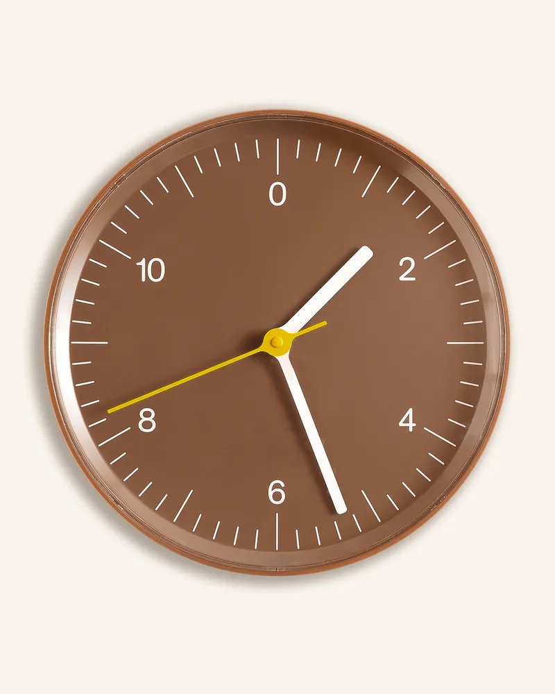 Hay Wanduhr braun Braun