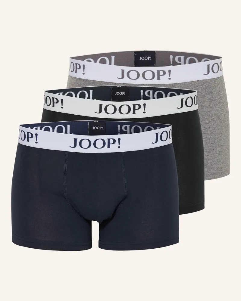 JOOP! 3er-Pack Boxershorts blau Schwarz