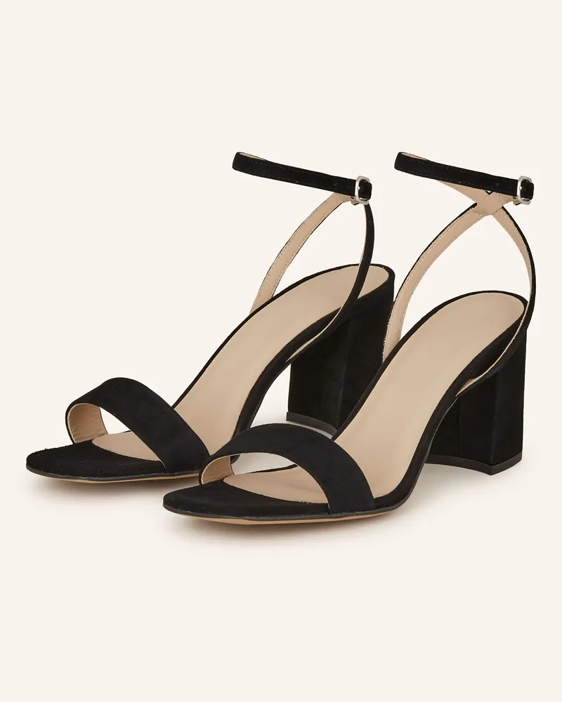 Mrs & HUGS Sandaletten schwarz Schwarz