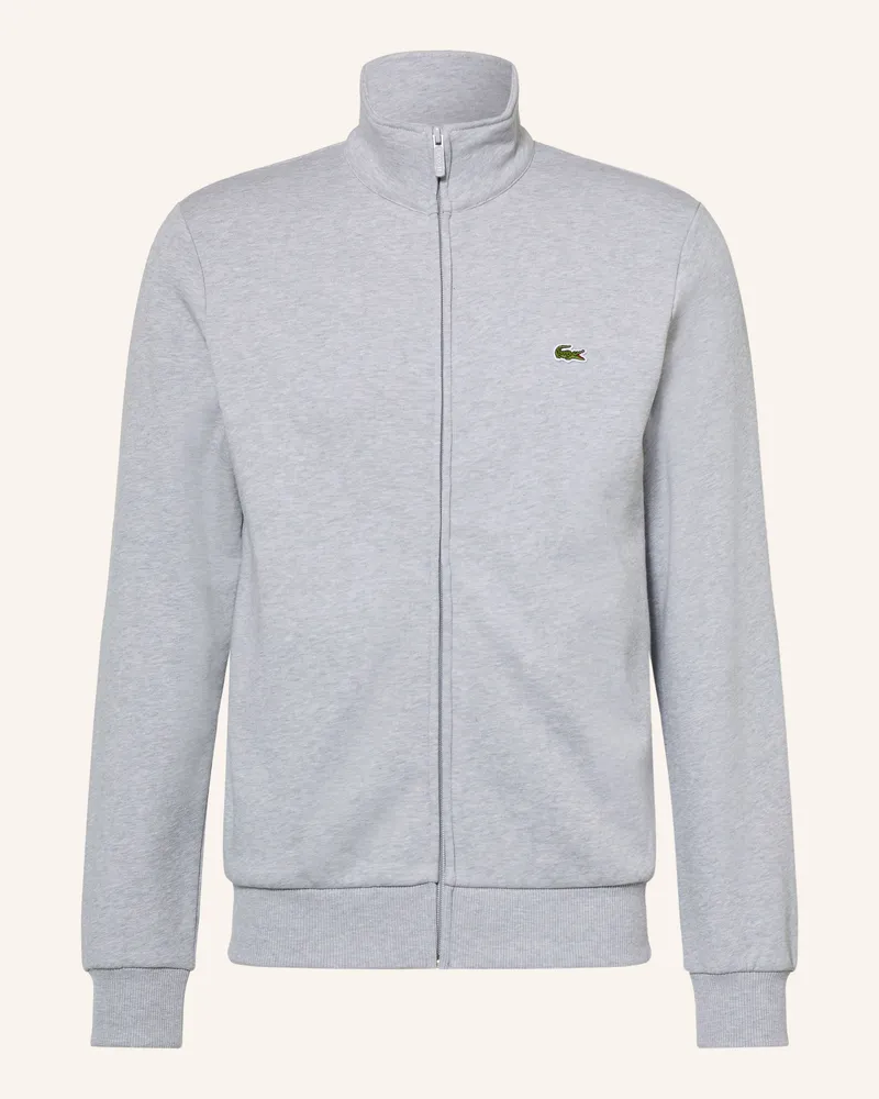 Lacoste Sweatjacke grau Hellgrau