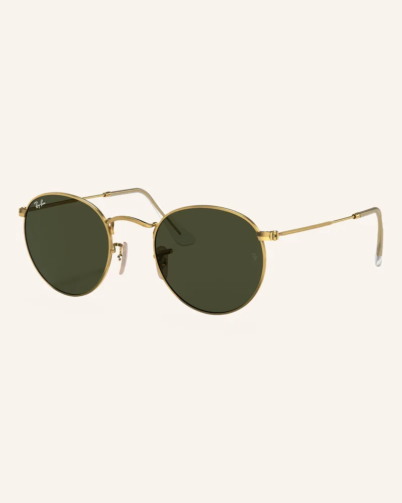 Ray Ban Sonnenbrille rb3447 Round braun Gold
