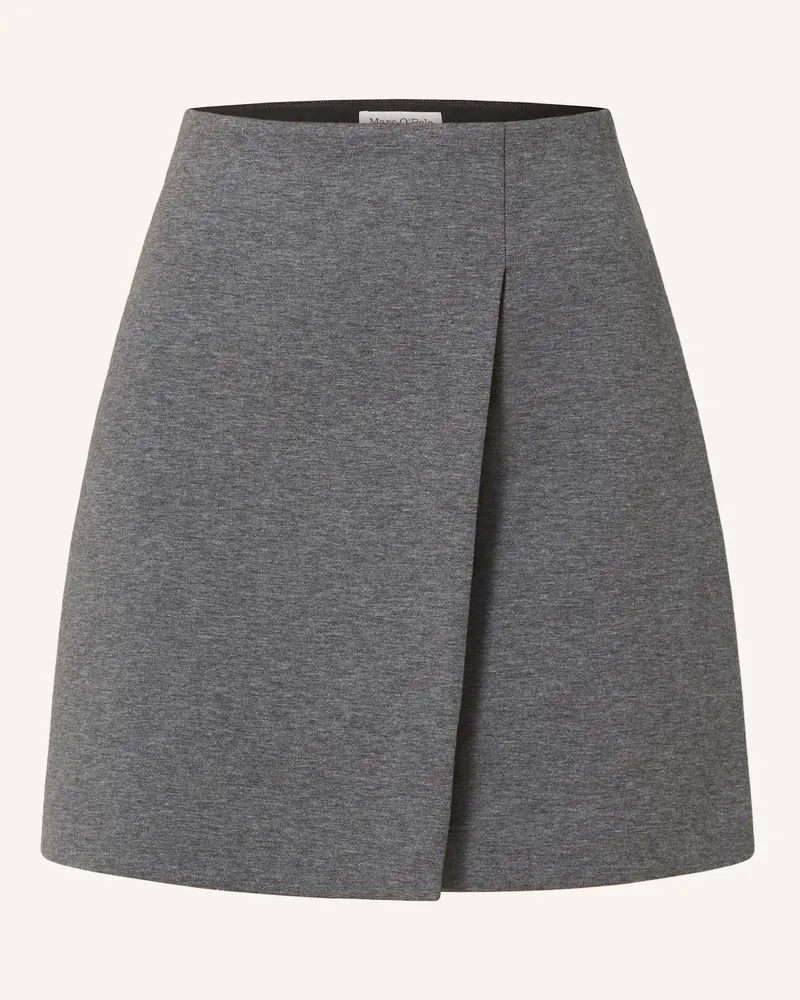 Marc O'Polo Rock in Wickeloptik Grau