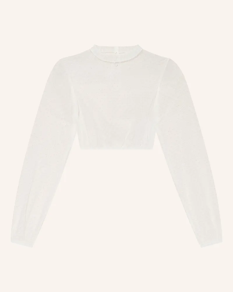 Spieth & Wensky Dirndlbluse Eduarda weiss Ecru