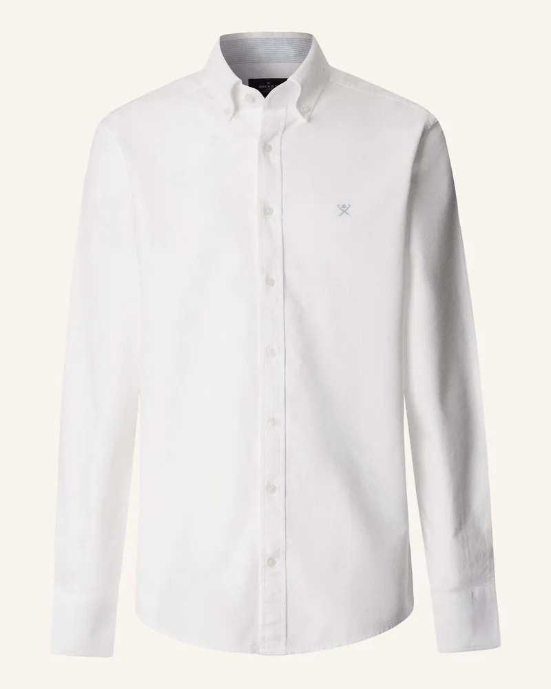 Hackett Freizeithemd Heritage Oxford weiss Weiss