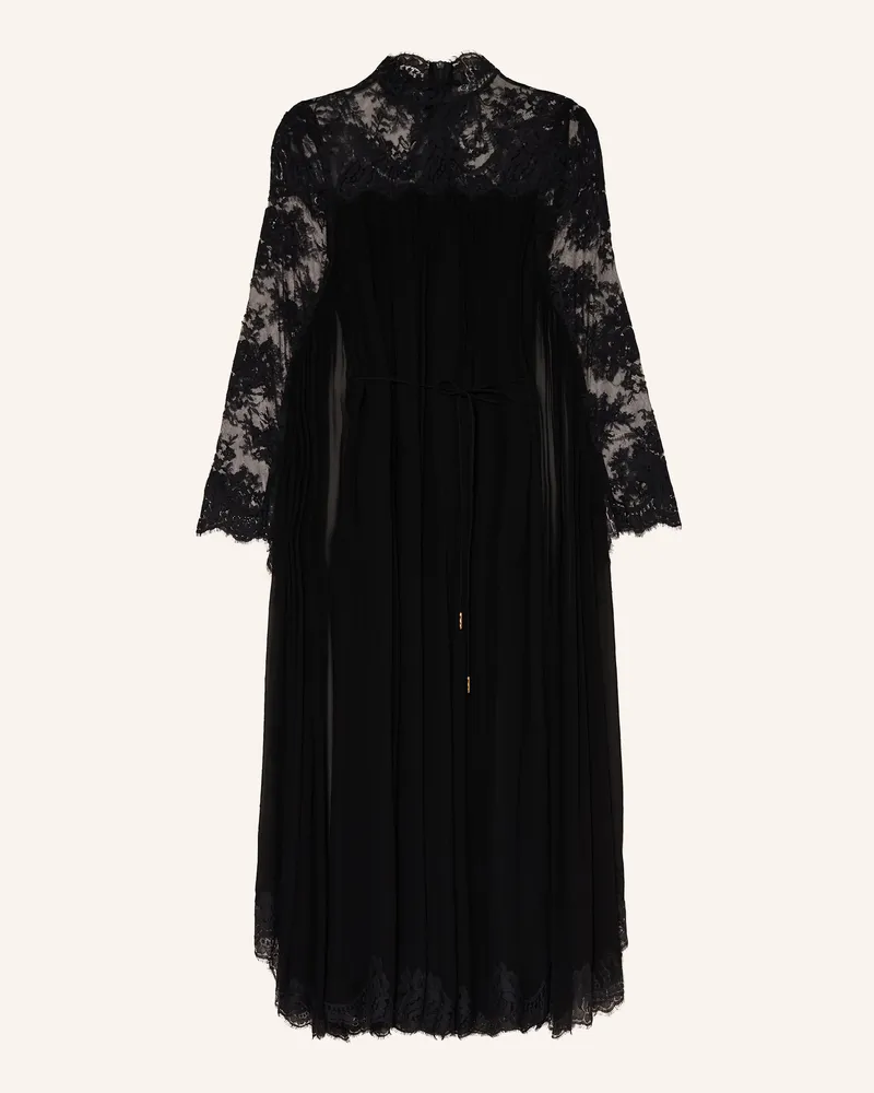 Zimmermann Kleid Hypnotic Mit Spitze schwarz Schwarz
