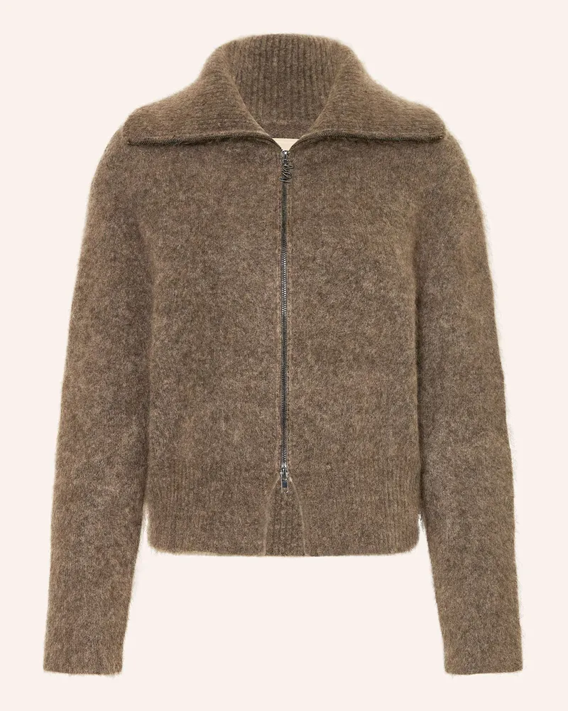 Mos Mosh Strickjacke MMHULDA Dunkelbraun