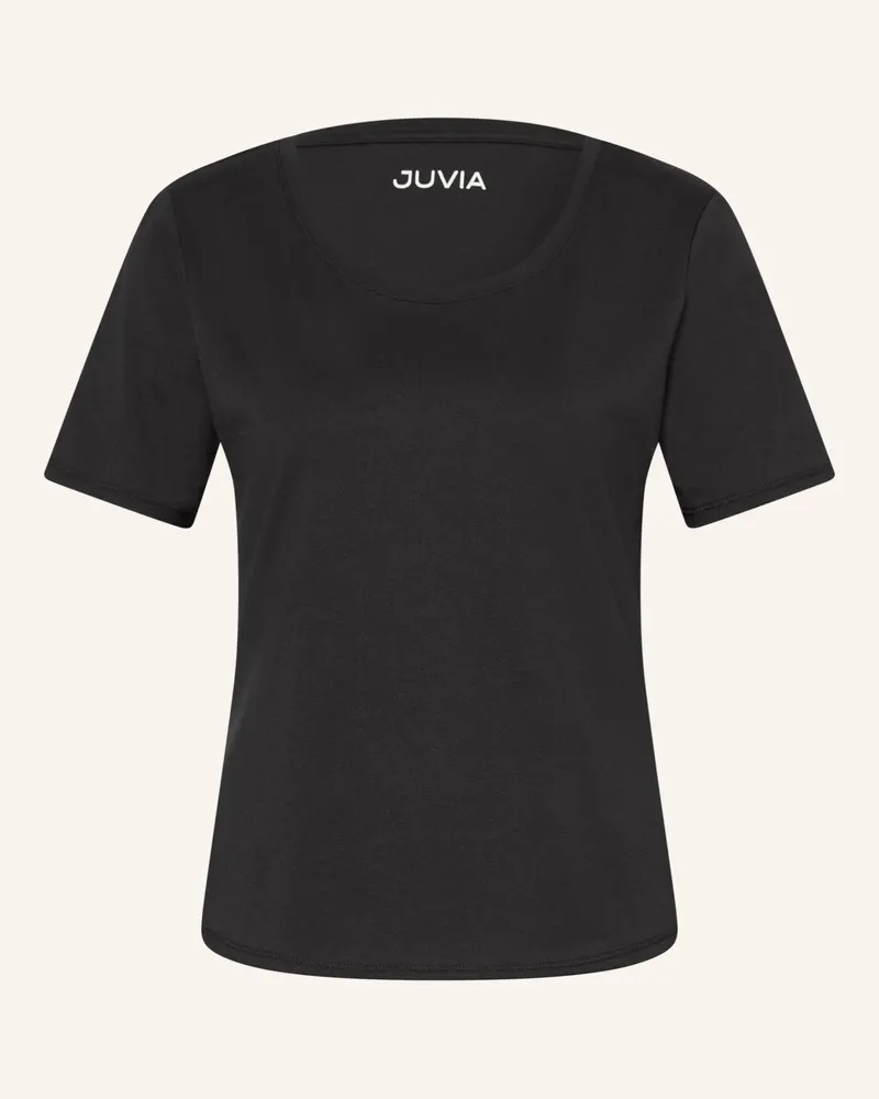 Juvia T-Shirt Inci schwarz Schwarz