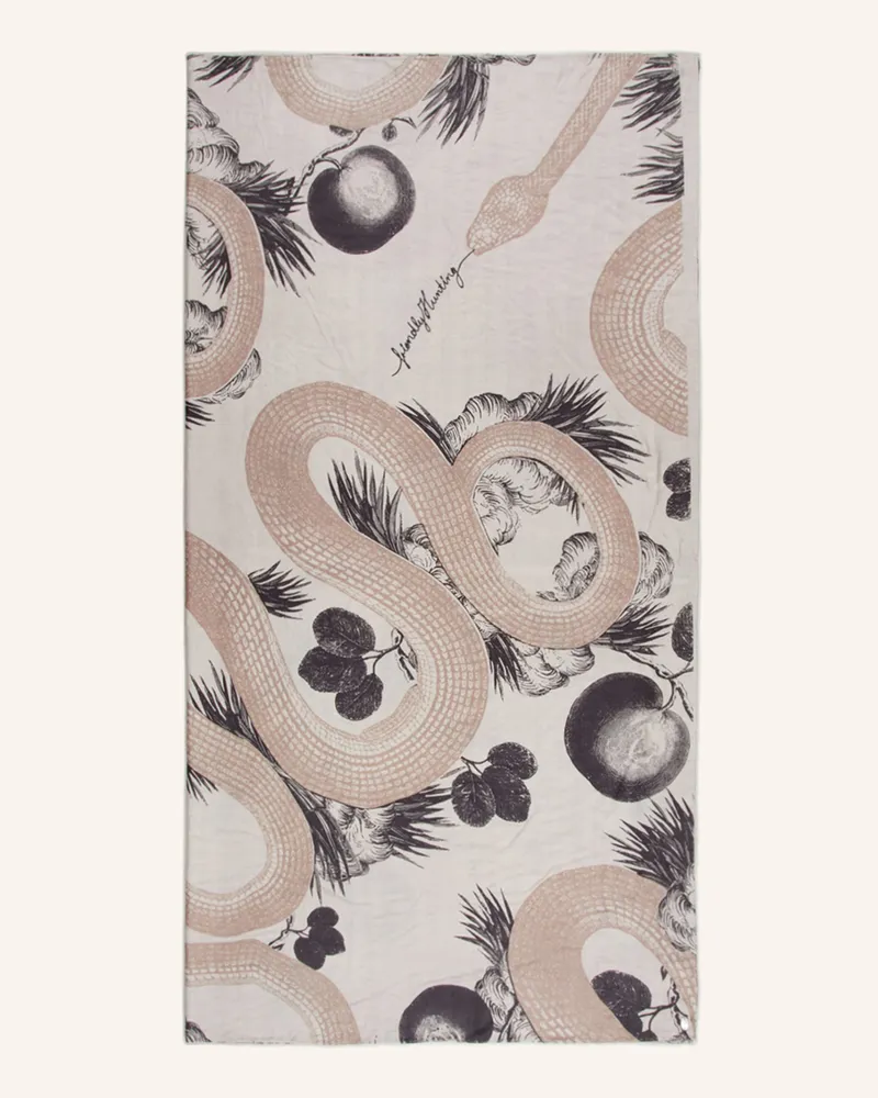 Friendly Hunting Seidentuch GARDEN EDEN Creme