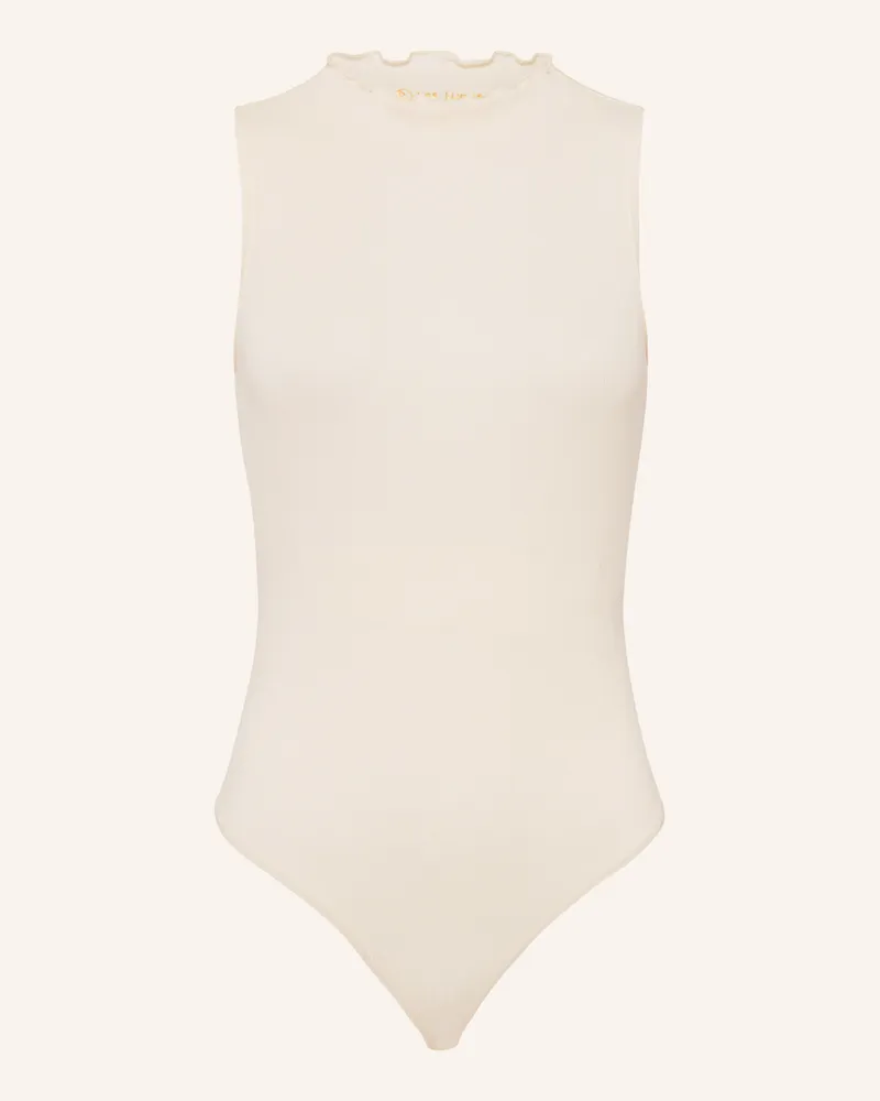Les Lunes Body Ivyy gelb Weiss