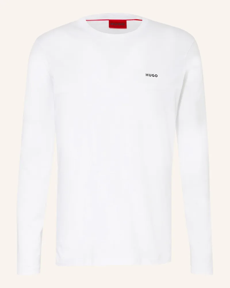HUGO BOSS Longsleeve DEROL Weiss