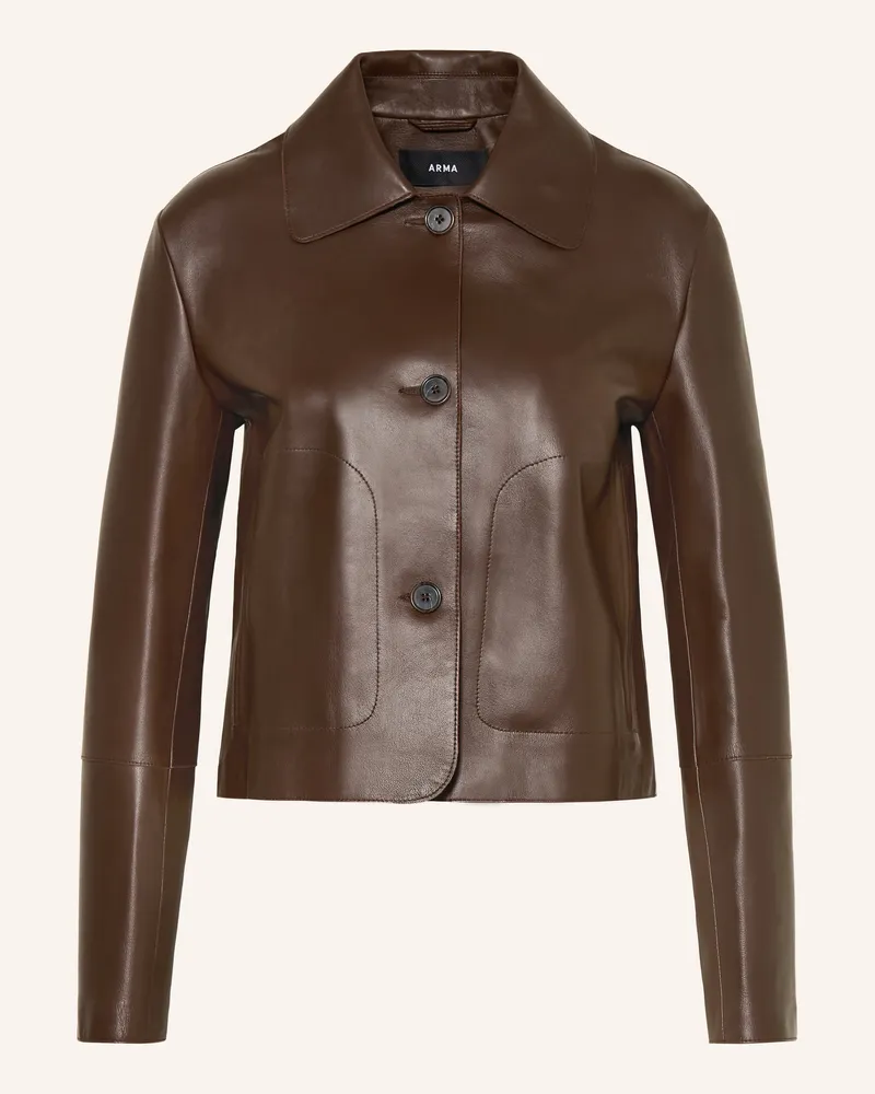 Arma Lederjacke braun Braun