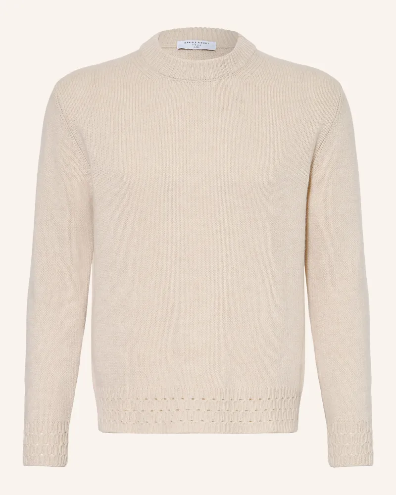 Daniele Fiesoli Pullover beige Creme