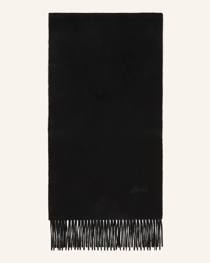 Brioni Cashmere-Schal Schwarz