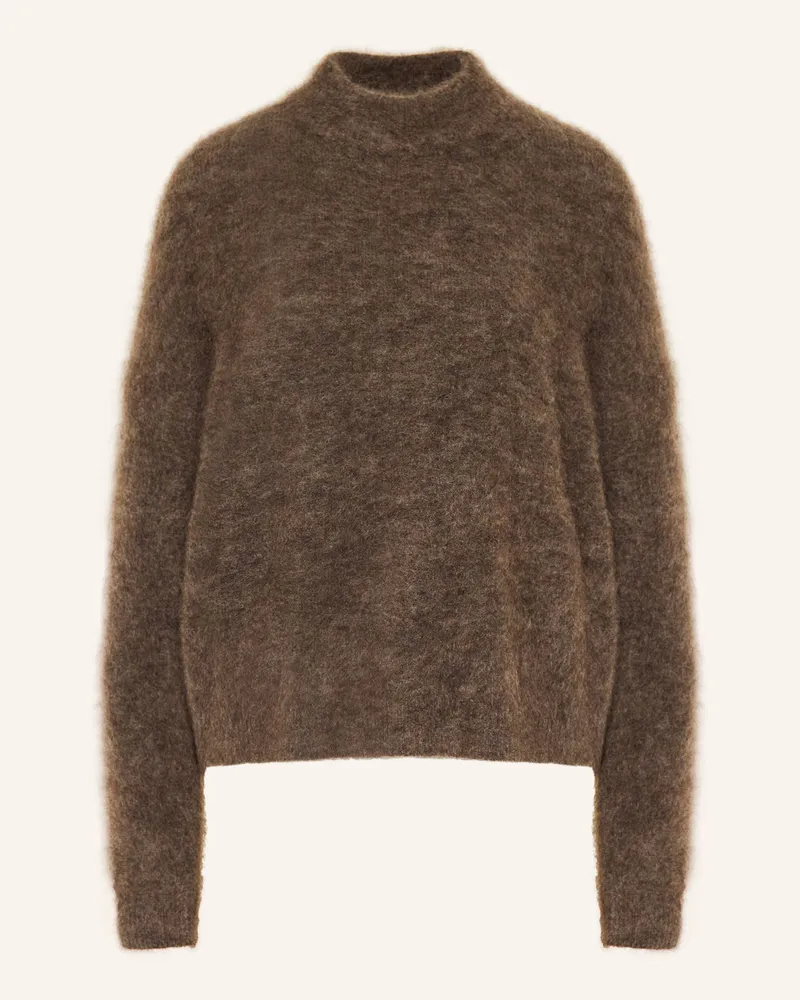 Gestuz Pullover DEBBIEGZ mit Mohair Braun