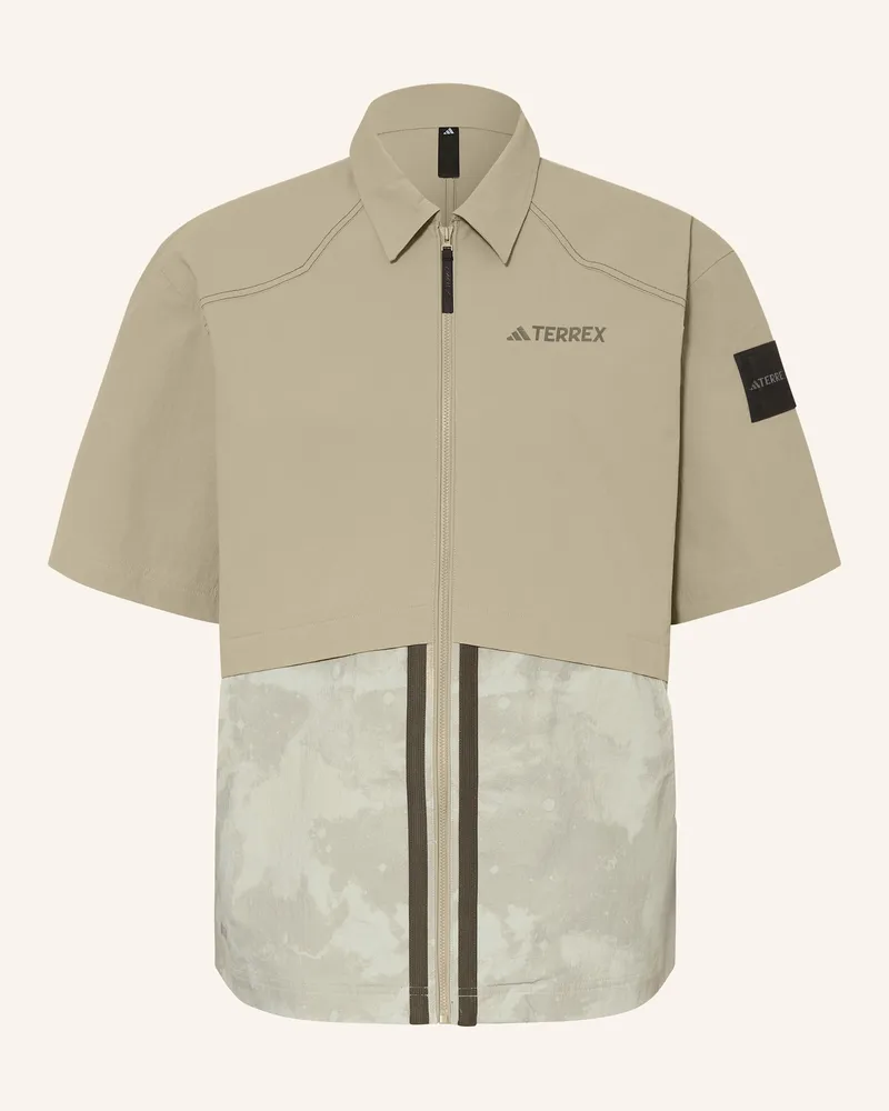 adidas Outdoor-Hemd NAT GEO WIND.RDY Beige