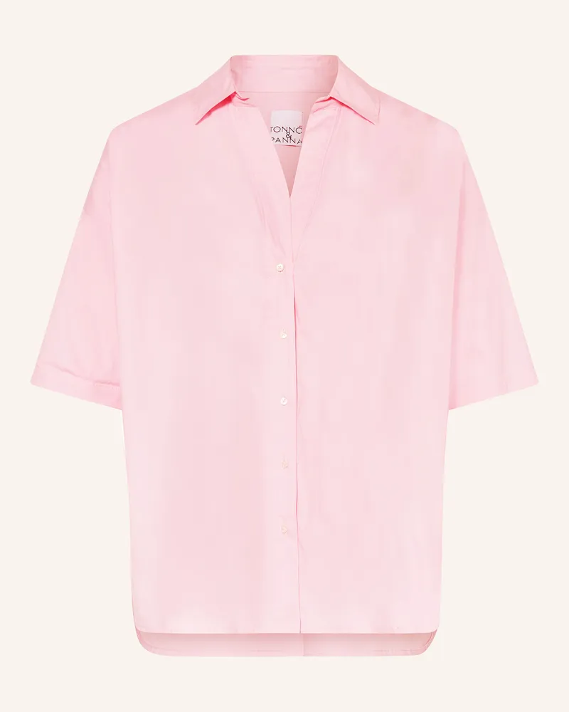 tonno e panna Hemdbluse rosa Rosa