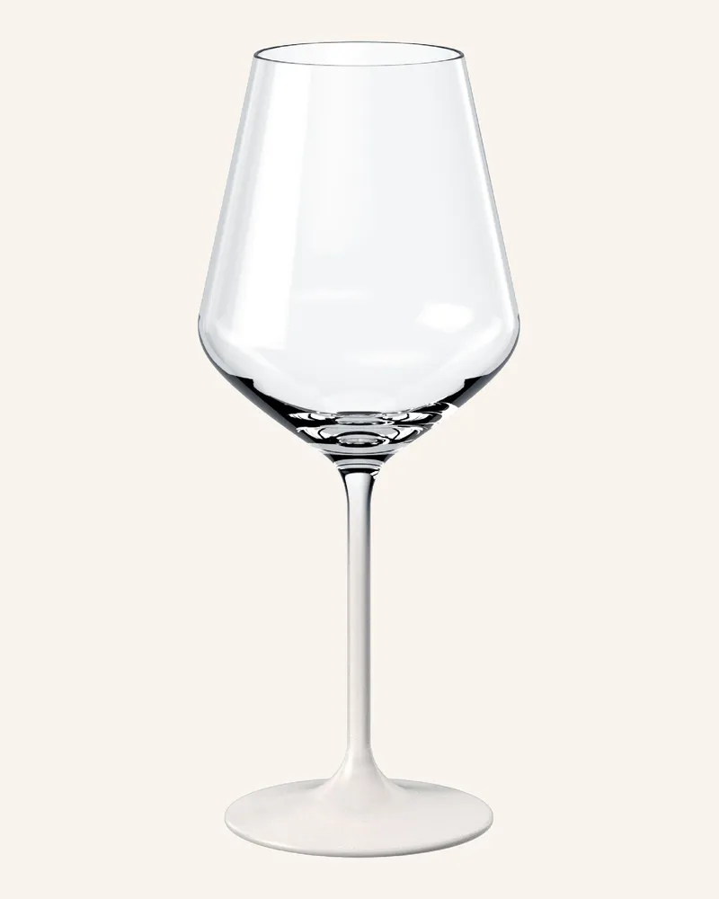 Villeroy & Boch Rotweinglas, Set 4tlg. Manufacture Rock Blanc weiss Weiss