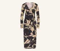 Kleid in Wickeloptik