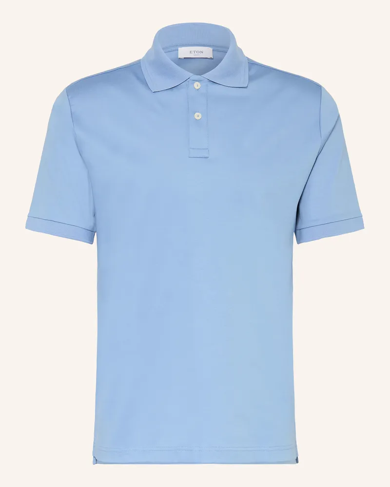 Eton Jersey-Poloshirt blau Blau