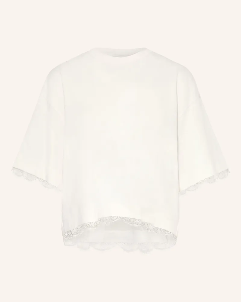 AllSaints T-Shirt NIA mit Spitze Ecru