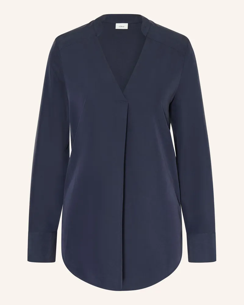 S.Oliver Blusenshirt Dunkelblau