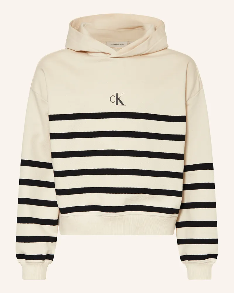 Calvin Klein Hoodie Ecru