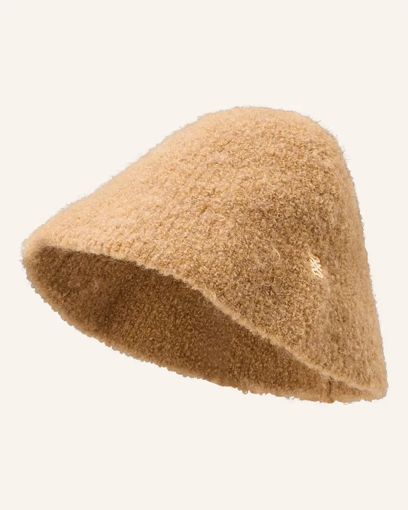Sandro Strickmütze Camel