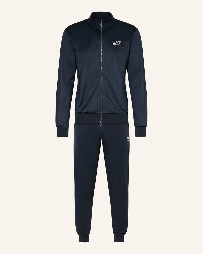 EA7 Trainingsanzug blau Dunkelblau