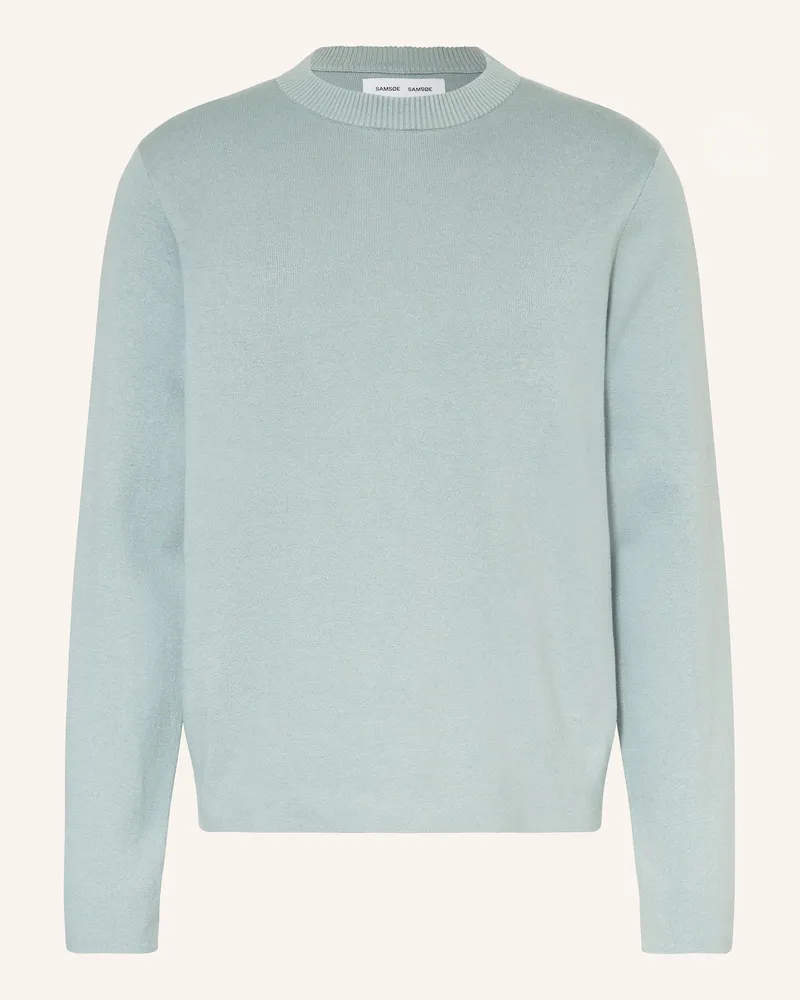 Samsøe & Samsøe Pullover Saniklas gruen Hellgrün