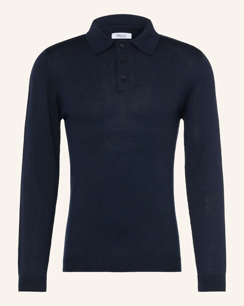 paul Strick-Poloshirt blau Dunkelblau