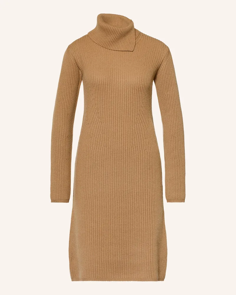 Max Mara Strickkleid Oscuro braun Camel