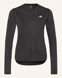 New Balance Laufshirt NB ATHLETICS Schwarz