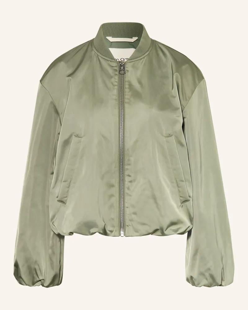 Marc O'Polo Satinblouson gruen Hellgrün