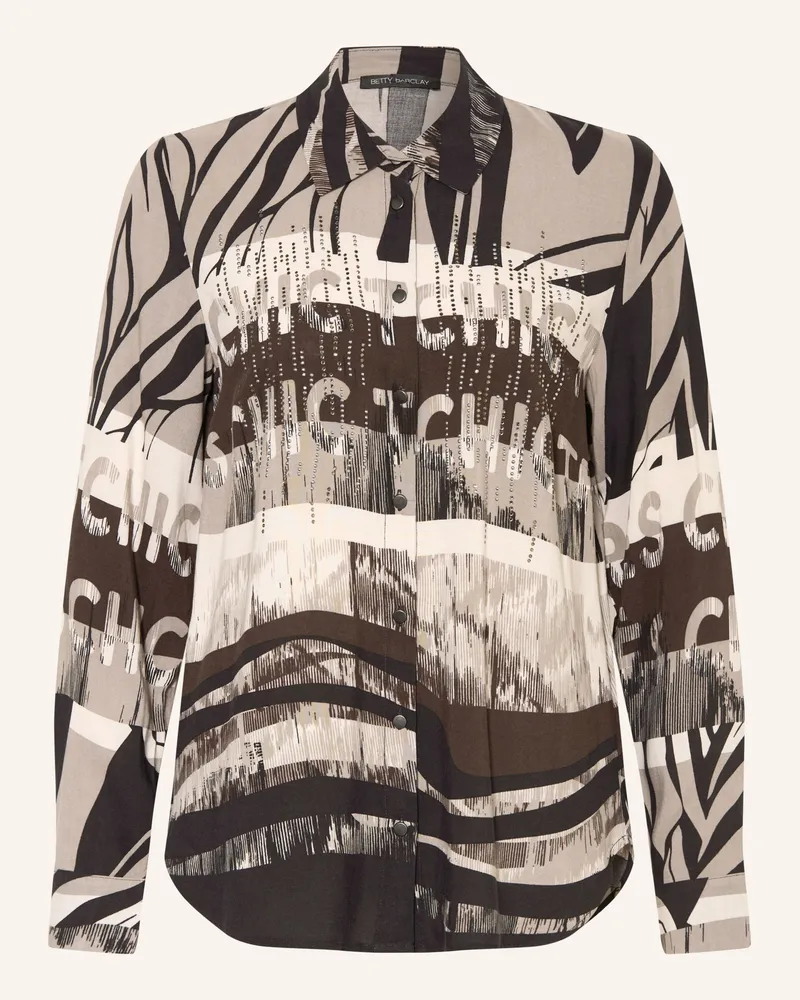 Betty Barclay Hemdbluse Mit Schmucksteinen beige Beige