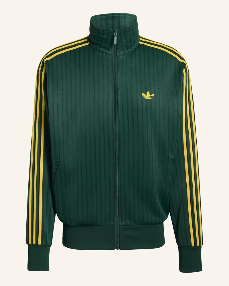 adidas Firebird Loose Pinstripes Trainingsjacke gruen Grün
