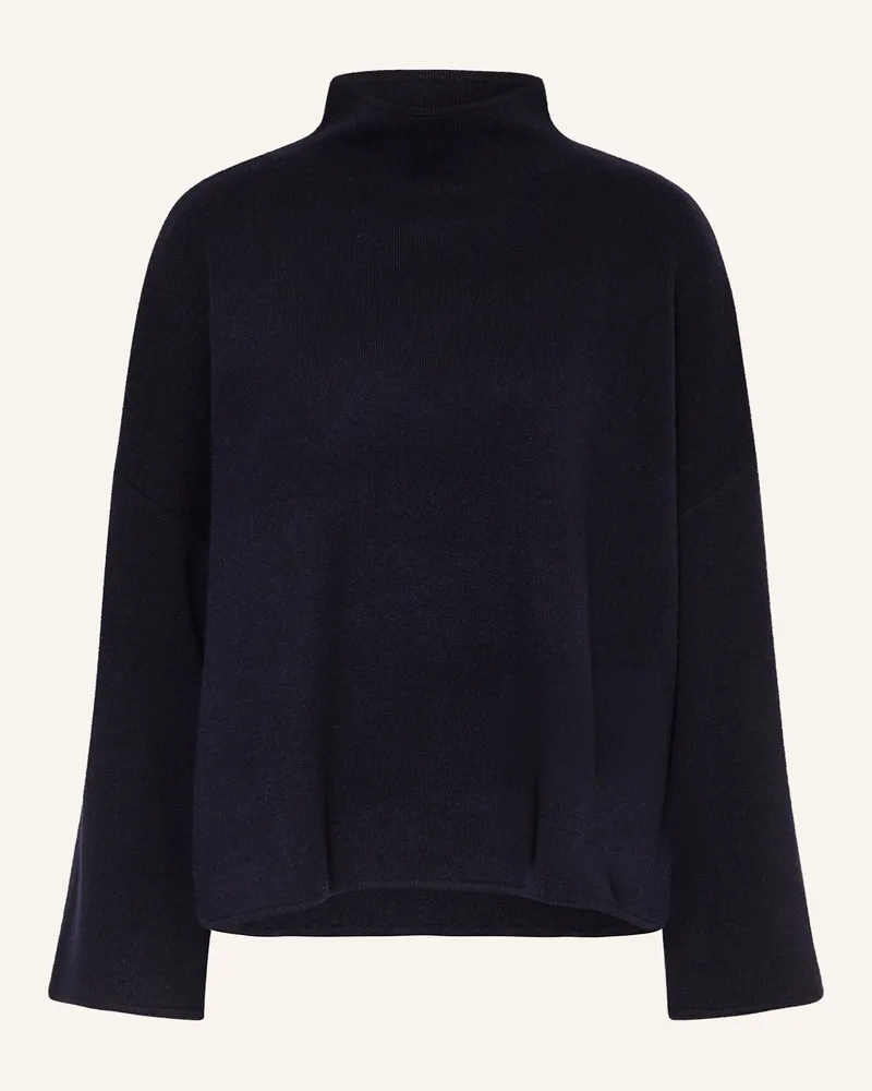 ALLUDE Pullover mit Cashmere Dunkelblau