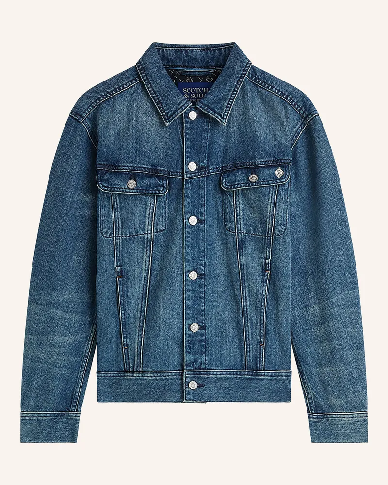 Scotch&Soda Jeansjacke blau 410